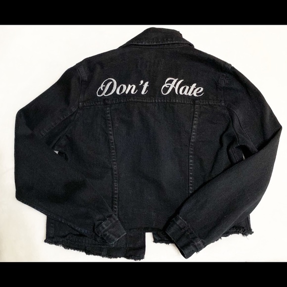 Pistola BRANDO CROP DENIM JACKET - WHITE LIES - Picture 5 of 8